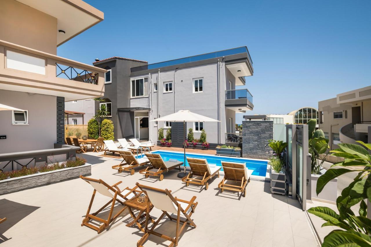 Sun Ray Luxury Apartments Agia Marina Екстериор снимка